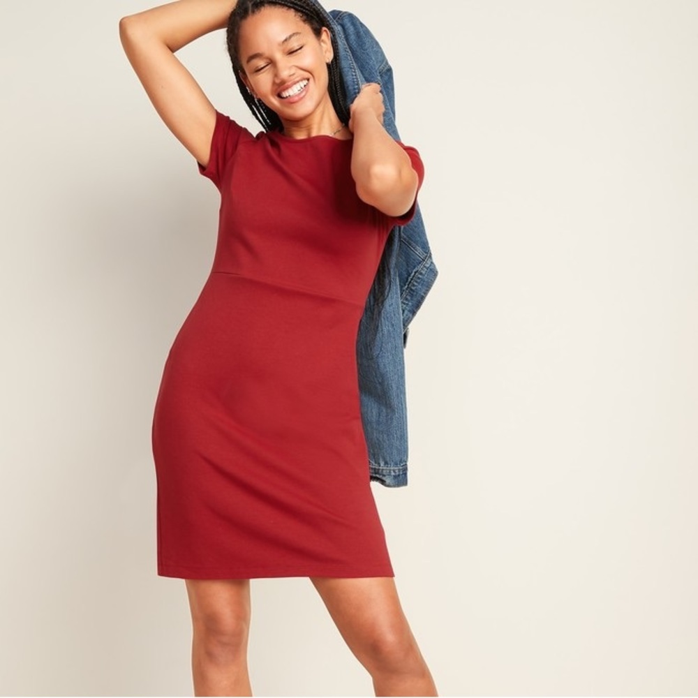 Red Sheath Dress
